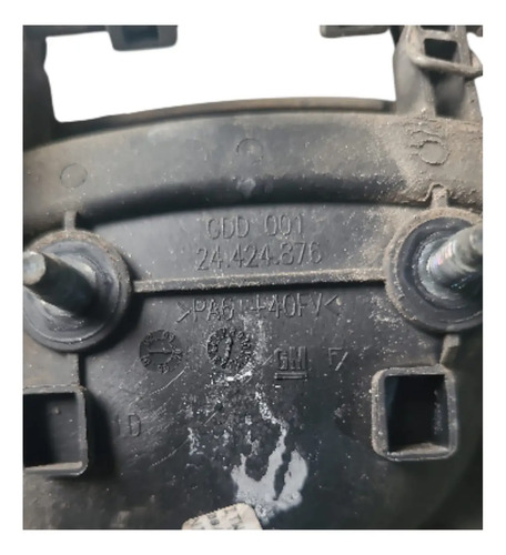 Maçaneta Externa T.d Meriva / Corsa / Montana 24424876 Preto - Imagem 6