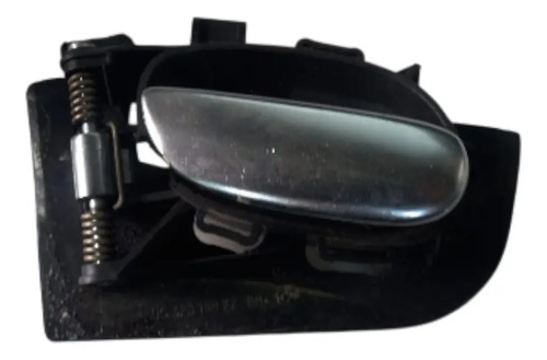 Maçaneta Interna Traseira Esquerda Peugeot 206sw 1998 Á 2005 Prateado