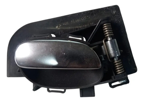 Maçaneta Interna Traseira Esquerda Peugeot 206sw 1998 Á 2005 Prateado - Imagem 2