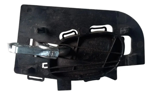 Maçaneta Interna Traseira Esquerda Peugeot 206sw 1998 Á 2005 Prateado - Imagem 3