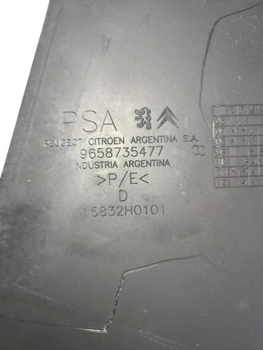 Acabamento Coluna Central Direita C4 07 A 12 - 9658735477 - Imagem 4