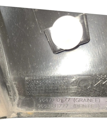 Acabamento Ext Porta Diant Esquerda Citroën C4 07 Á 14 Preto - Imagem 4