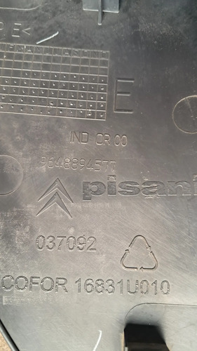 Moldura Interna Soleira Porta Lado Esq Citroën C3 9648894577 Preto
