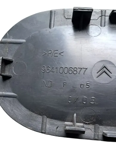 Moldura Capa Do Freio De Mão Do Citroën C3 - 9641006877 Preto - Imagem 3