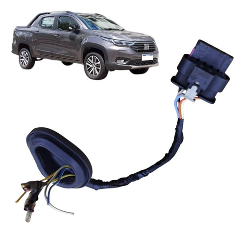 Plug Conector Circuito Lanterna Traseira Fiat Strada 2022