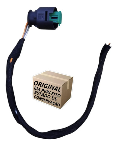 Plug Conector Motor Trava Portinhola Tanque Fiat Strada 2022 - Imagem 3