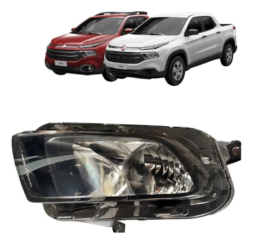 Farol Esquerdo Fiat Toro 2016 2017 2018 Original (usado) Esquerdo/motorista - Imagem 1