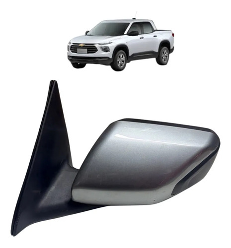 Retrovisor Chevrolet Montana 2024 Esquerdo Manual Original