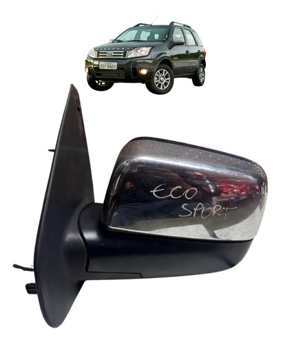 Retrovisor Ecosport Esquerdo Eletrico (sem Chicote, Fio Cortado)original - Imagem 1