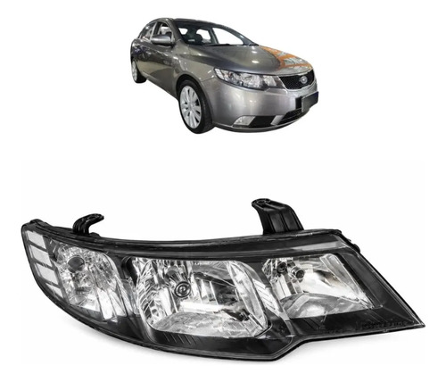 Farol Kia Cerato Lado Direito 2009 A 2013 Direito/passageiro
