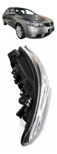Farol Kia Cerato Lado Direito 2009 A 2013 Direito/passageiro - Imagem 2