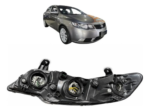 Farol Kia Cerato Lado Direito 2009 A 2013 Direito/passageiro - Imagem 4