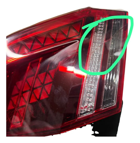 Lanterna Tiguan 2018 A 2021 Direita Original Recuperada Direito/passageiro Vermelho - Imagem 2