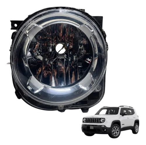 Farol Jeep Renagade 2015 A 2021 Esquerdo Original Recuperado Esquerdo/motorista - Imagem 1