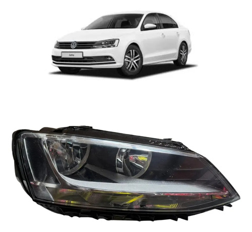 Farol Jetta 2011 A 2017 Direito Sem Led Original Direito/passageiro - Imagem 1