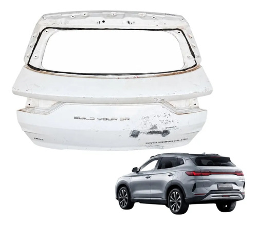 Tampa Porta Malas Byd Song Plus 2024 A 2025 Original Recuperada Branco