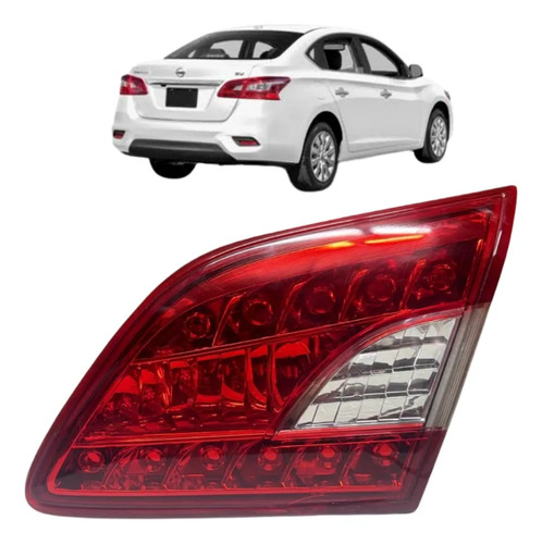 Lanterna Tampa Nissan Sentra 2014 A 2016 Direito Original Direito/passageiro Vermelho