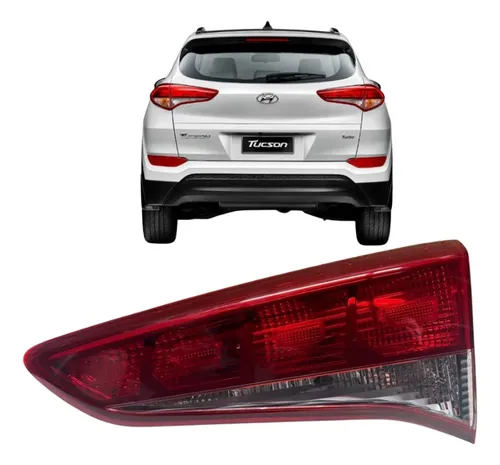 Lanterna Tampa Hyundai New Tucson 2017 A 2022 Direita Original Direito/passageiro Vermelho