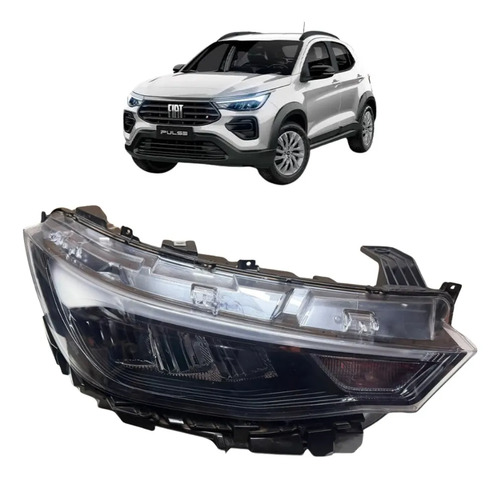Farol Fiat Pulse 2022 A 2025 Direito Original Recuperado Direito/passageiro