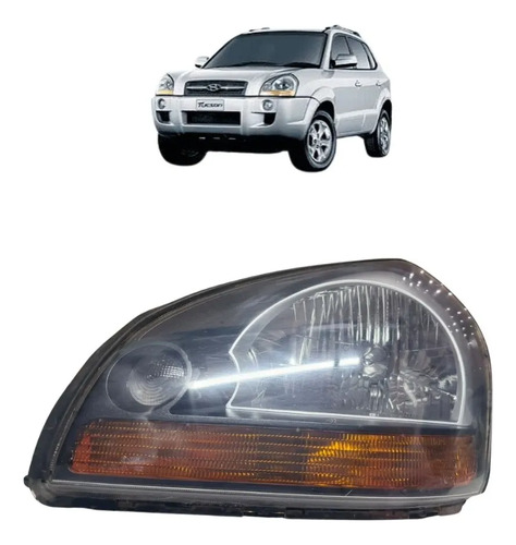 Farol Hyundai Tucson 2004 A 2017 Esquerdo Original Esquerdo/motorista