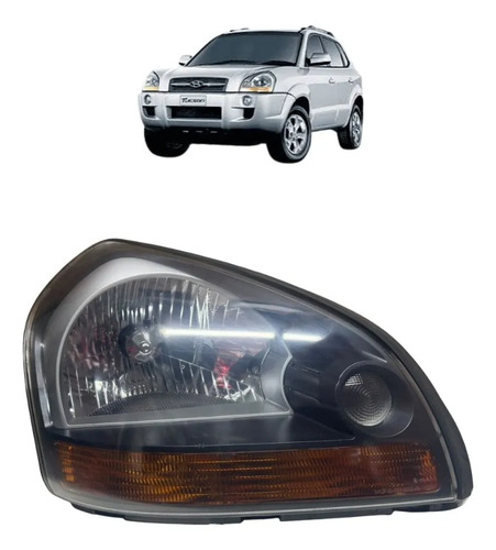 Farol Hyundai Tucson 2004 A 2017 Direito Original Direito/passageiro