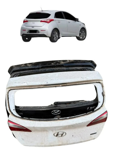 Tampa Hyundai Hb20 2013 A 2017 Sem Silindro Original Branco - Imagem 1
