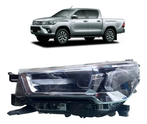 Farol Toyota Hilux 2017 A 2025 Esquerdo Original Esquerdo/motorista - Imagem 2