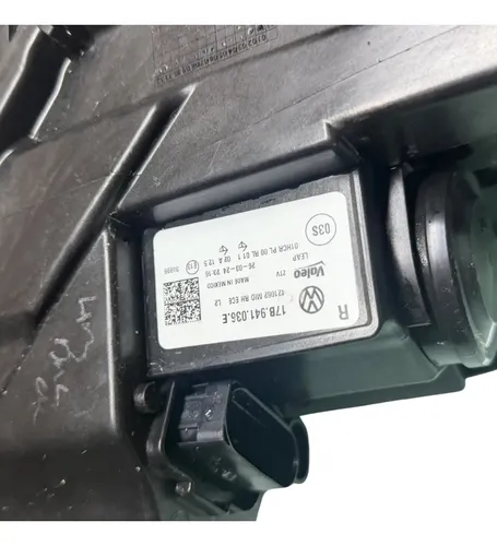 Farol Volkswagen Jetta Gli 2019 A 2022 Direito Original C/detalhe Na Garra Direito/passageiro - Imagem 4