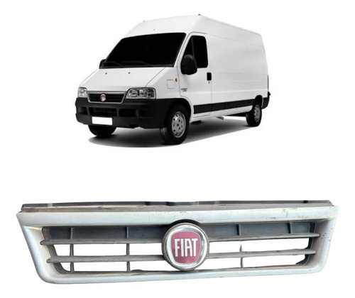Grade Superior Fiat Ducato 2006 A 2017 Original Preto Fosco - Imagem 2