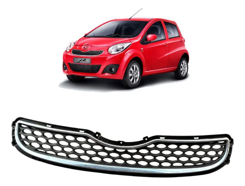 Grade Frontal Jac J2 2014 Original C/detalhe Preto Brilhante - Imagem 2