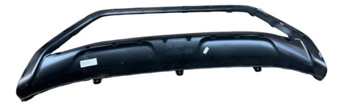 Spoiler Aplique Para-choque Dianteiro  Hyundai Creta 2022 A 2024 Original Preto - Imagem 2