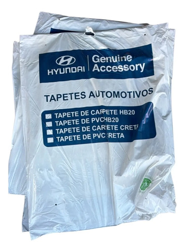 Jogo De Tapetes Hyundai Creta Original Preto - Imagem 1