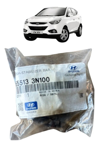 Bucha Da Barra Estabilizadora Traseira Hyundai Ix35, Kia Sportage E Hyundai Sonata (555133n100)