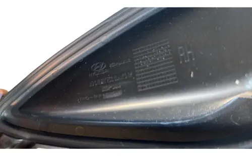 Grade Moldura Farol De Milha Hyundai Elantra 2011 A 2014 Direito Sem Furo Original Preto Direito - Imagem 3