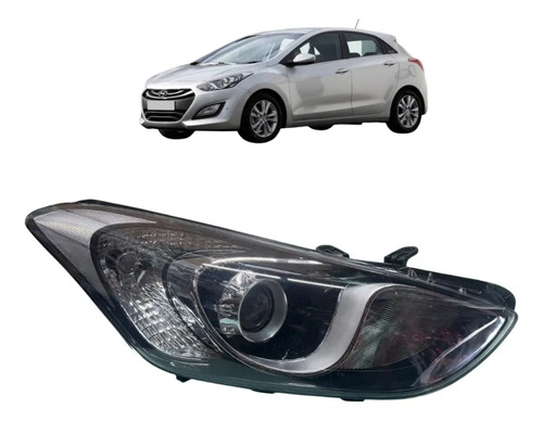 Farol Hyundai I30 2013 A 2016 Direito Original Direito/passageiro - Imagem 3
