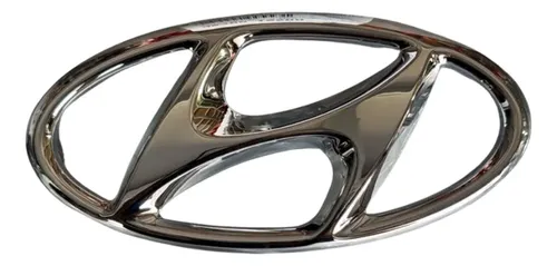 Emblema Grade Para-choque Dianteiro Hyundai Hb20 2016 A  2019 Cromado