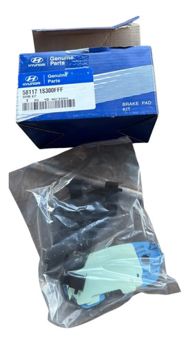 Kit Calço Pastilha Freio Hyundai Hb20 Original (581171s300fff)