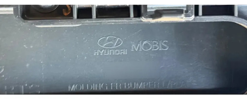 Grade Para Choque Dianteiro Hyundai Hb20 2020 A 2022  Original Preto Brilhante - Imagem 3