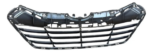 Grade Inferior Para-choque Hyundai Ix35 2015 A 2018 Original Preto Fosco - Imagem 2