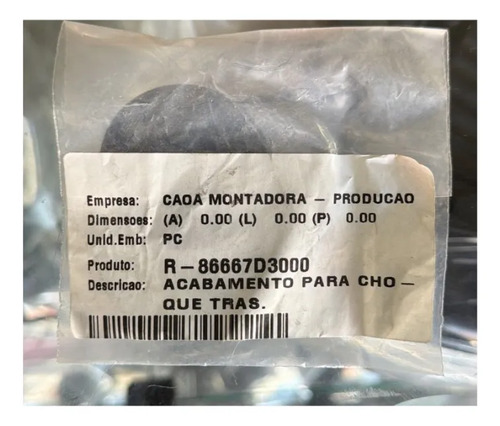 Tampa Reboque Do Para-choque Traseiro Hyundai Tucson 2015 A 2016 - Imagem 2