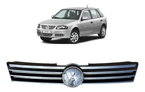 Grade Volkswagen Gol 2013 A 2015 Original Preta Fosco - Imagem 1