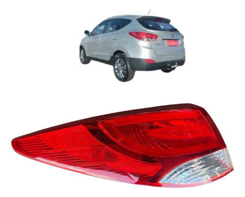 Lanterna Hyundai Ix35 2016 A 2021 Esquerda Original Recuperada Esquerdo/motorista Vermelho