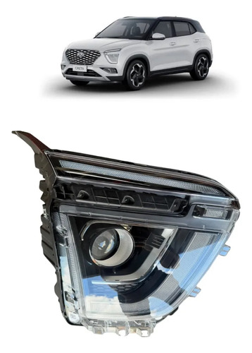 Farol Hyundai Creta 2022 A 2024 Direito Original Direito/passageiro - Imagem 1