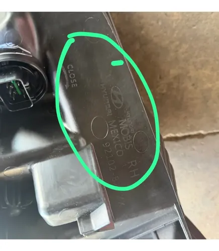Farol Hyundai Creta 2022 A 2024 Direito Original Direito/passageiro - Imagem 5