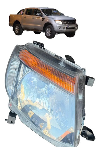 Farol Direito  Fume Ranger 2013 A 2016( Usado) Direito/passageiro - Imagem 1