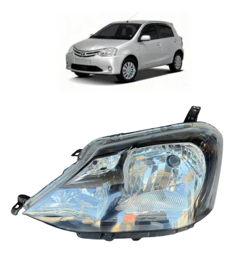 Farol Esquerdo Fume Toyota Etios 2013 A 2021 Original (usado) Esquerdo/motorista