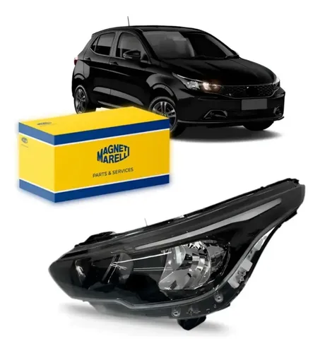 Farol Esquerdo Fiat Argo E Cronos 2023 A 2026 Com Led Novo Original Esquerdo/motorista - Imagem 3