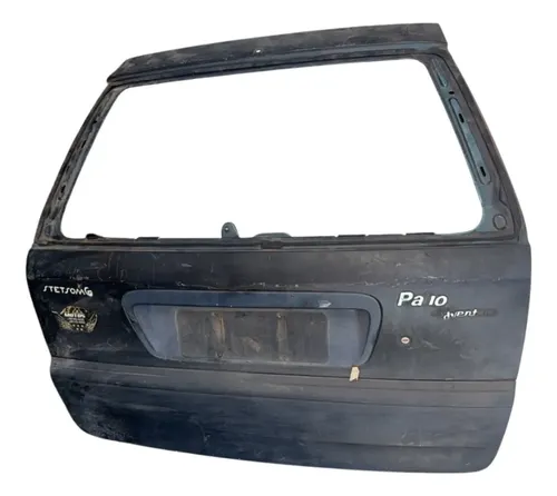 Tampa Traseira Fiat Palio Wenkedn Adv 2001 A 2006 Original Usada Preto - Imagem 1