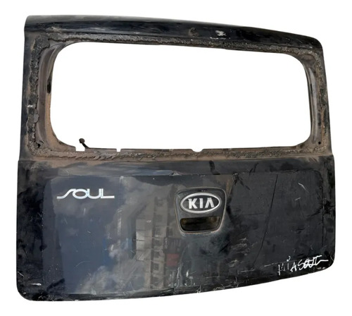 Tampa Traseira Kia Soul Usada Original Preto