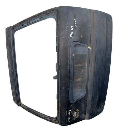 Tampa Traseira Fiat Palio Wenkedn Adv 2001 A 2006 Original Usada Preto - Imagem 2